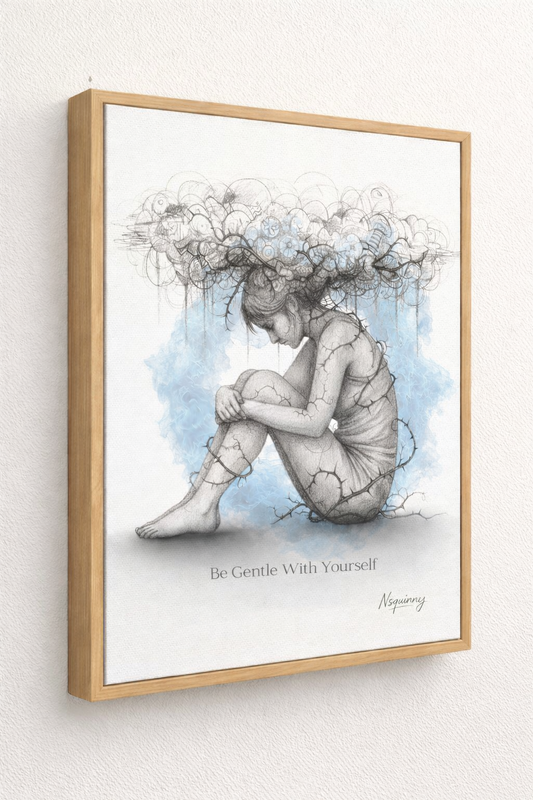 Be Gentle With Yourself  (12in x 16in)