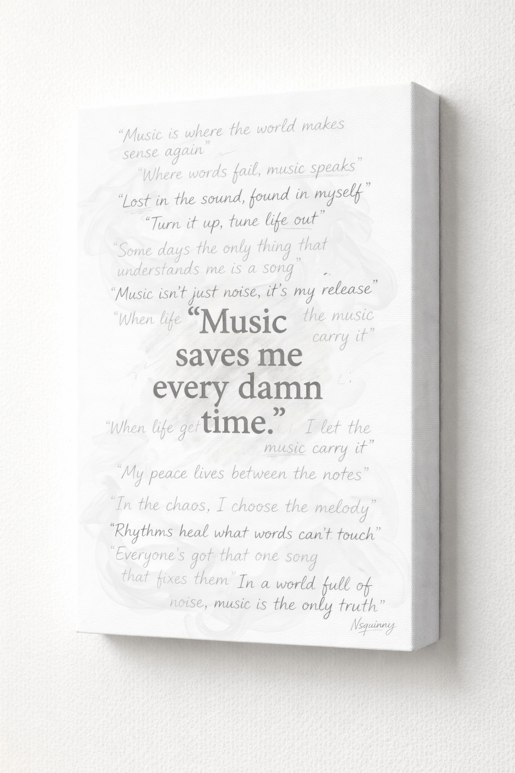 Music Saves Me Every Damn Time